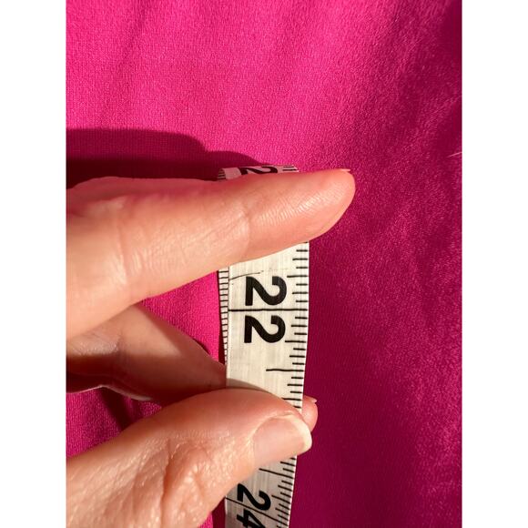 Postcard Italy Ski Top Womens Medium Pink Performance 1/4 Zip Pullover Stretch - Picture 9 of 9